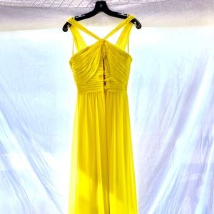 Lauren Ralph Lauren Evening Yellow Dress Size 6